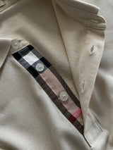 00's Burberry Brit nova check Polo Shirt (M)