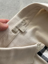 00's Burberry Brit nova check Polo Shirt (M)