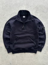 CP Company Heavyweight 1/4 Zip Sweatshirt (S)