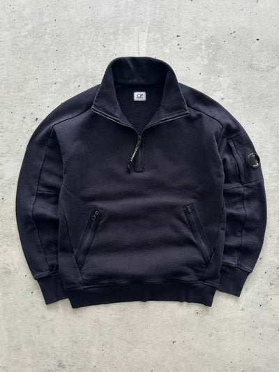 CP Company Heavyweight 1/4 Zip Sweatshirt (S)