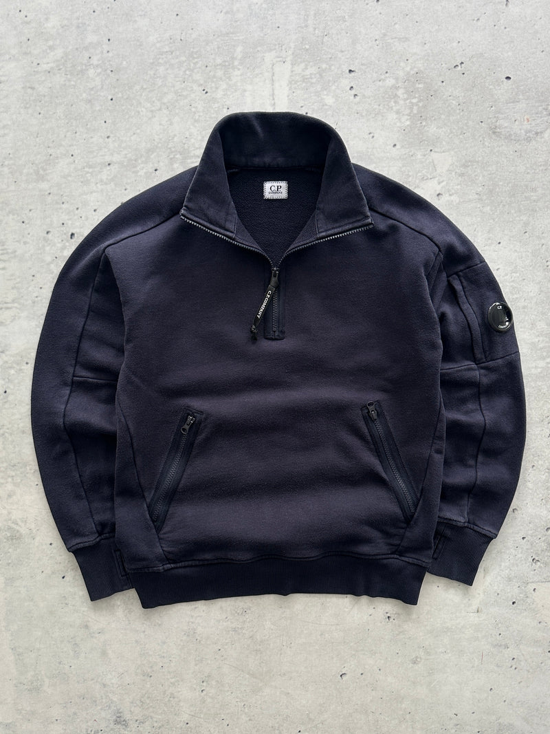 CP Company Heavyweight 1/4 Zip Sweatshirt (S)