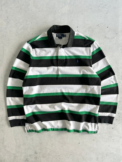 Ralph Lauren Heavyweight Stripe Rugby Shirt (XXL)