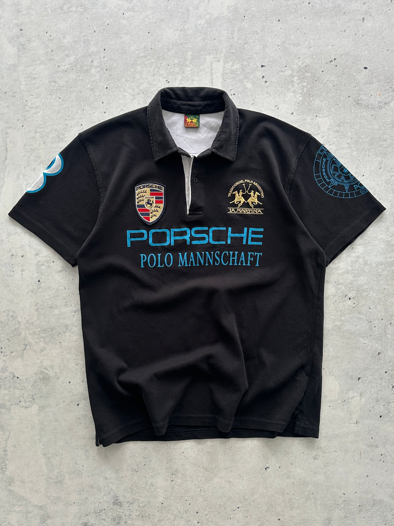 La Martina x Porsche Polo Shirt (L)