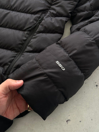 The North Face 550 Down Fill Zip Up Puffer Jacket (M)