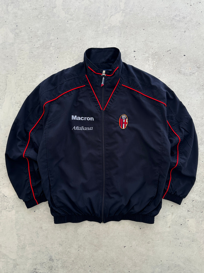 2001/03 Macron Bologna FC Zip Up Track Jacket (L)