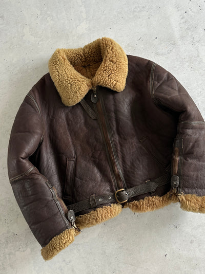 Vintage RAF Association 'Irvin' Sheepskin Flying Jacket (L)