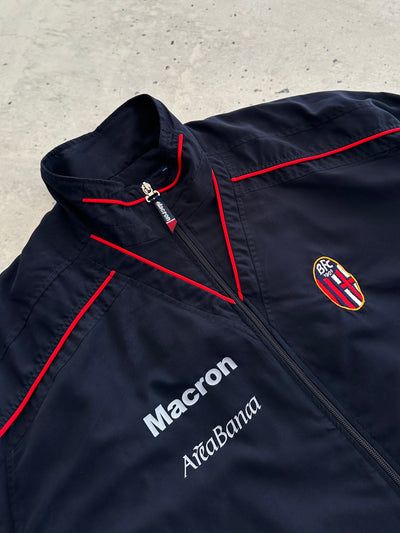 2001/03 Macron Bologna FC Zip Up Track Jacket (L)