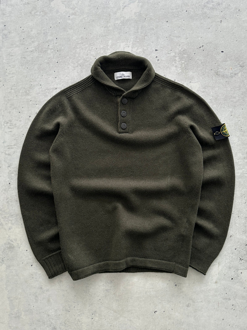 AW/16 Stone Island Wool Knit Pullover Jumper (M)