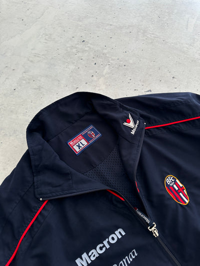2001/03 Macron Bologna FC Zip Up Track Jacket (L)