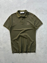 SS/21 Stone Island Patch Logo Polo Shirt (M)