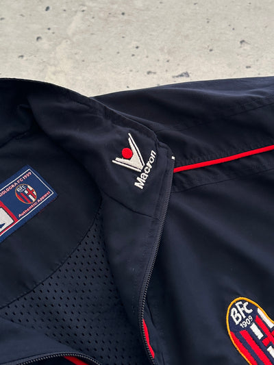 2001/03 Macron Bologna FC Zip Up Track Jacket (L)