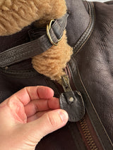 Vintage RAF Association 'Irvin' Sheepskin Flying Jacket (L)