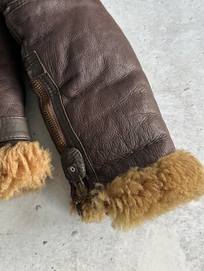 Vintage RAF Association 'Irvin' Sheepskin Flying Jacket (L)
