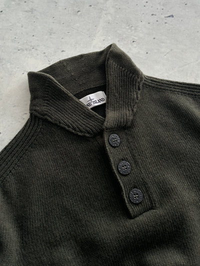 AW/16 Stone Island Wool Knit Pullover Jumper (M)