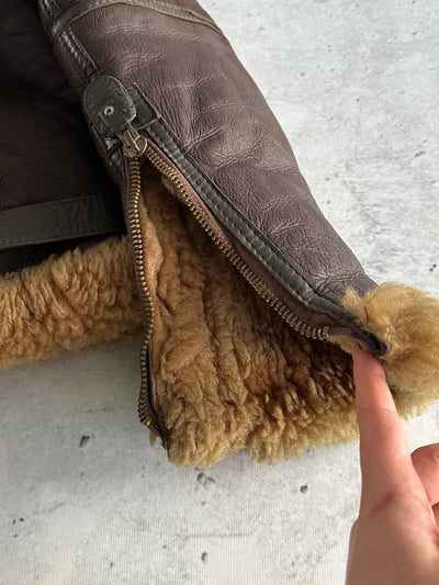 Vintage RAF Association 'Irvin' Sheepskin Flying Jacket (L)