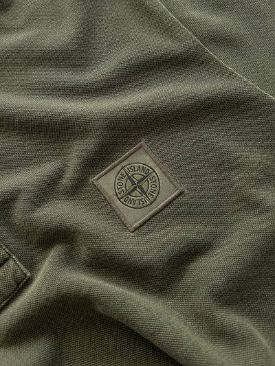 SS/21 Stone Island Patch Logo Polo Shirt (M)