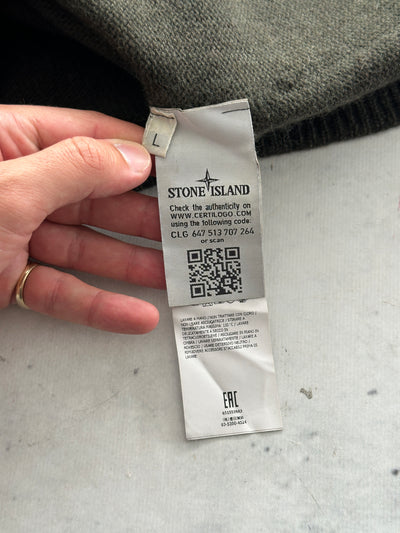 AW/16 Stone Island Wool Knit Pullover Jumper (M)