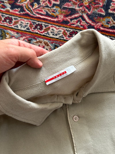 00's Prada Sport Polo Shirt (L)