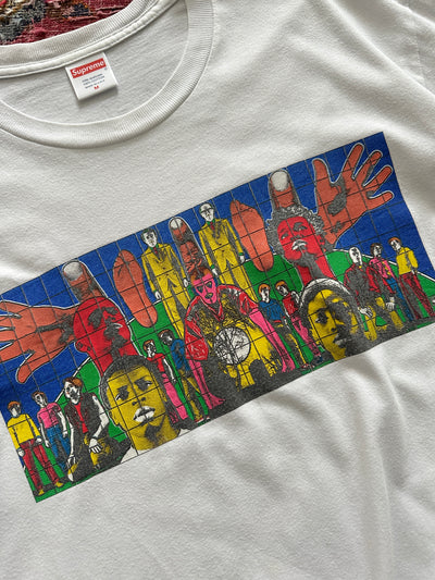 SS/19 Supreme Gilbert & George Death After Life Long Sleeve T Shirt (M)
