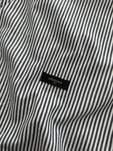 90's Valentino Jeans Vertical Stripe Shirt (XL)