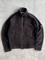 AW/06 Stone Island Heavyweight Zip Up Sweatshirt (L)