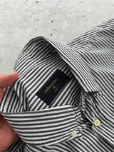 90's Valentino Jeans Vertical Stripe Shirt (XL)