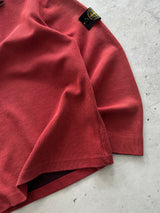 Vintage Stone Island Ribbed 1/4 Zip Pullover Jumper (M)
