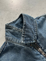 Stussy Denim workwear heavyweight Zip Up Jacket (M)