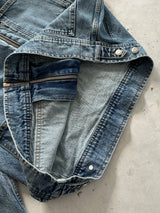 Stussy Denim workwear heavyweight Zip Up Jacket (M)
