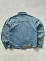 Stussy Denim workwear heavyweight Zip Up Jacket (M)