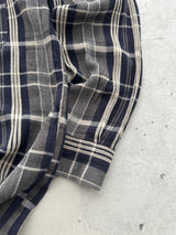 90's Armani Jeans Checked Flannel Shirt (L)