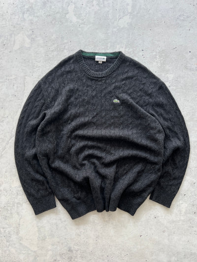 Lacoste Cable Knit Wool Jumper (XXL)