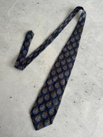 Vintage Pierre Balmain Silk Patterned Tie (One Size)