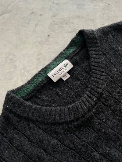 Lacoste Cable Knit Wool Jumper (XXL)