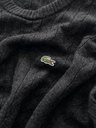 Lacoste Cable Knit Wool Jumper (XXL)