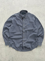 Ralph Lauren Vertical Stripe Long Sleeve Shirt (XL)