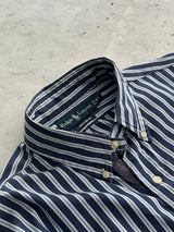 Ralph Lauren Vertical Stripe Long Sleeve Shirt (XL)