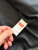 Vintage Levi's Leather Zip Up Racing Jacket (M)