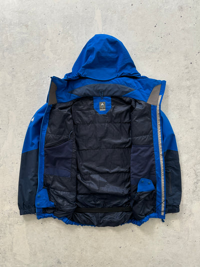 Mont Bell Two Tone Technical insulated ski Zip Up Jacket (L)