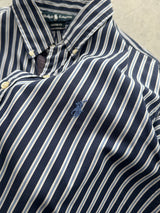 Ralph Lauren Vertical Stripe Long Sleeve Shirt (XL)