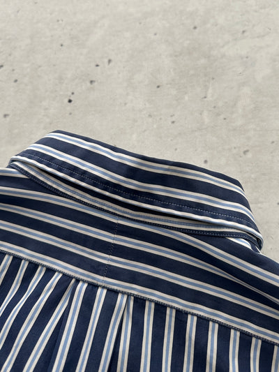 Ralph Lauren Vertical Stripe Long Sleeve Shirt (XL)