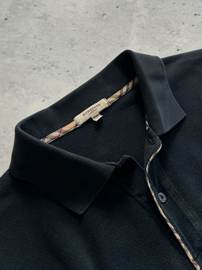 00's Burberry Nova Check Polo Shirt (XL)