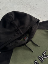 90's Nike Two Tone Spell Out Pullover Hoodie (L)