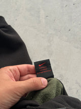 90's Nike Two Tone Spell Out Pullover Hoodie (L)