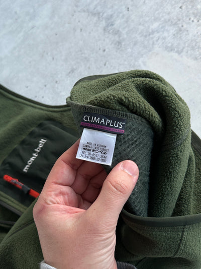 Mont Bell Clima Plus Zip Up Fleece Gilet (S)