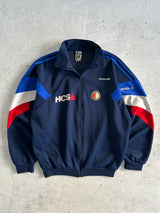 90's Adidas Feyenoord Zip Up Track Jacket (L)