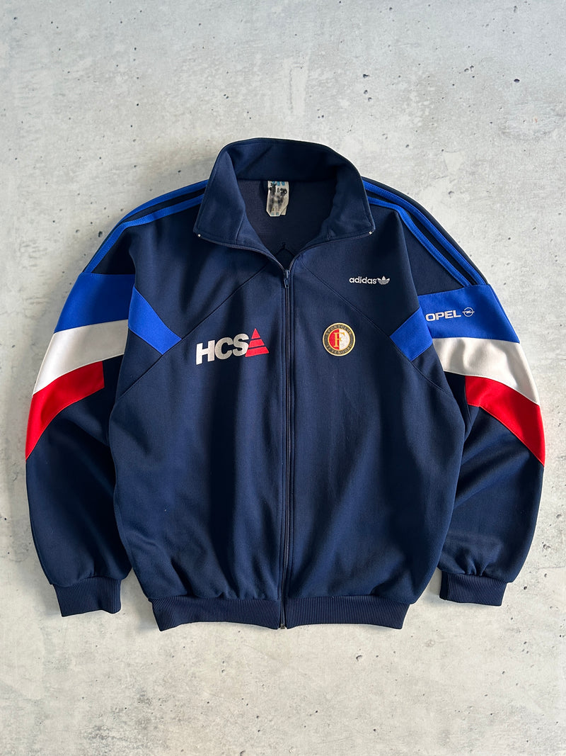 90's Adidas Feyenoord Zip Up Track Jacket (L)