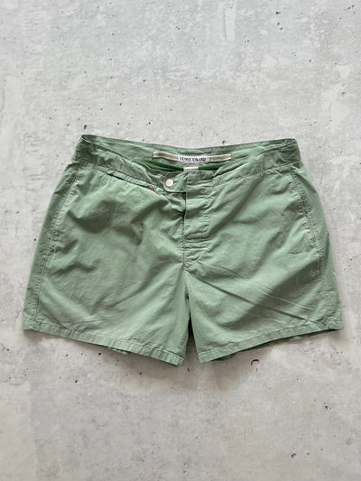 90's Stone Island reflective Marina Shorts (L)