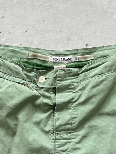 90's Stone Island reflective Marina Shorts (L)