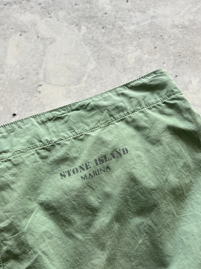 90's Stone Island reflective Marina Shorts (L)